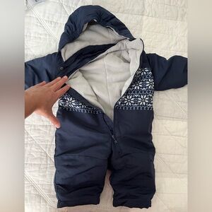 Infant snowsuit